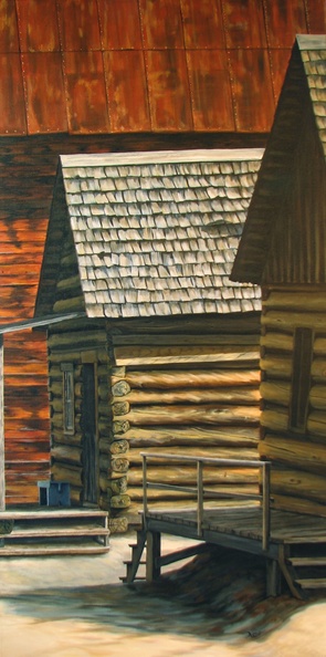 Defying Time In Barkerville - 24x48 acrylic on canvas.jpg