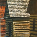 Defying Time In Barkerville - 24x48 acrylic on canvas