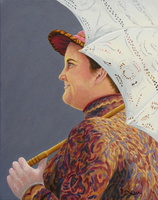 Madame Bendixen 20x16 acrylic on canvas