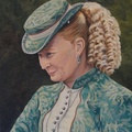 Miss Playfair 20x16 acrylic on canvas