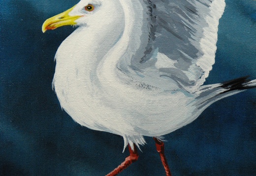 Laurel's Bluff - 8&quot;x10&quot; acrylic on canvas