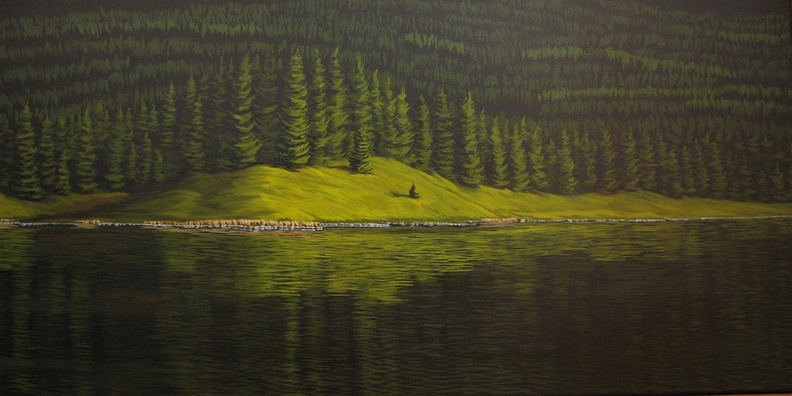 Morning On The Lake - 18"x36" acrylic on canvas.jpg
