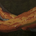 Reaching Out II - 24"x72" acrylic on canvas