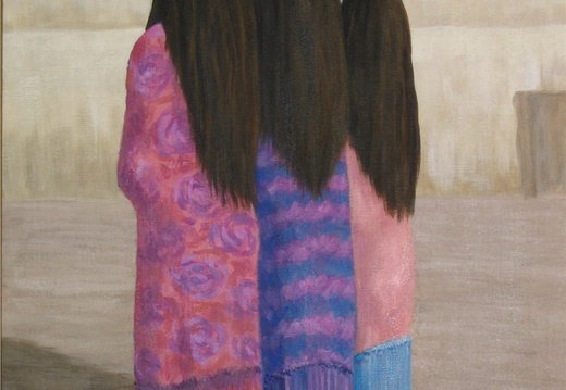 The Morning Of - 16&quot;x20&quot; acrylic on board